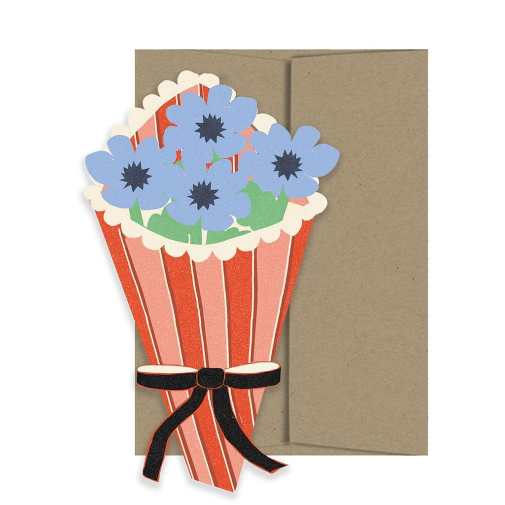 Card - All Occasion - Flower Bouquet Amour by Isatopia