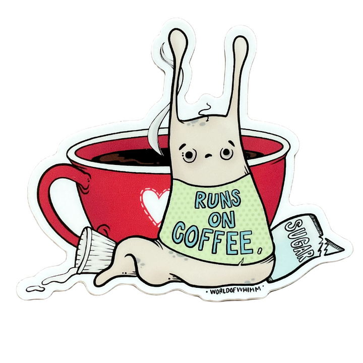 Sticker - Coffee Snail by World of Whimm