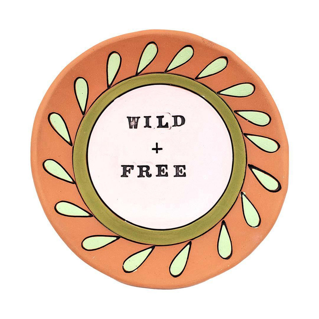 Ring Dish - 5 in - Wild + Free by Leslie Jenner Handmade