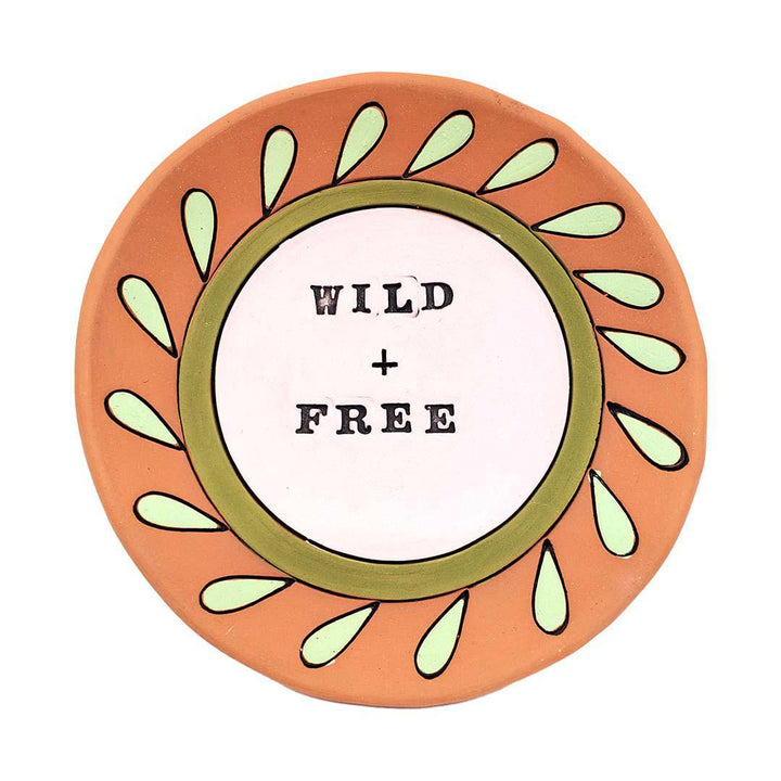Ring Dish - 5in - Wild + Free (Assorted Colors) by Leslie Jenner Handmade