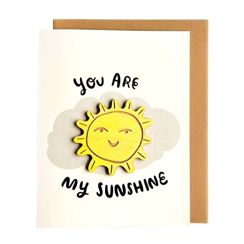 Magnet Card - You Are My Sunshine by SnowMade