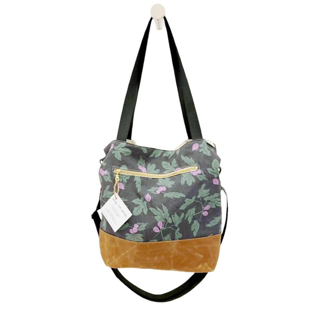 Bag - Convertible Cross-Body Tote (Fig) by Emily Ruth