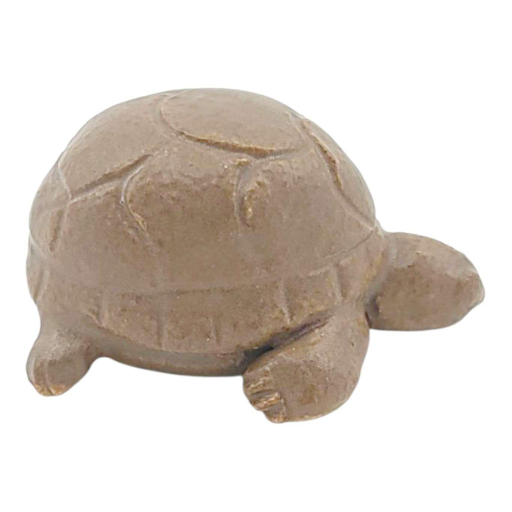 Collectible - Tea Pet Figurine (Brown Tortoise) by Mist Ceramics