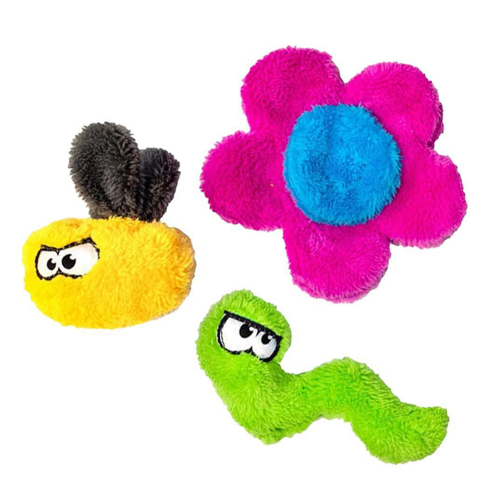 Dog Toys - Set of 3 - Duraplush Puppy Pack by Cycle Dog