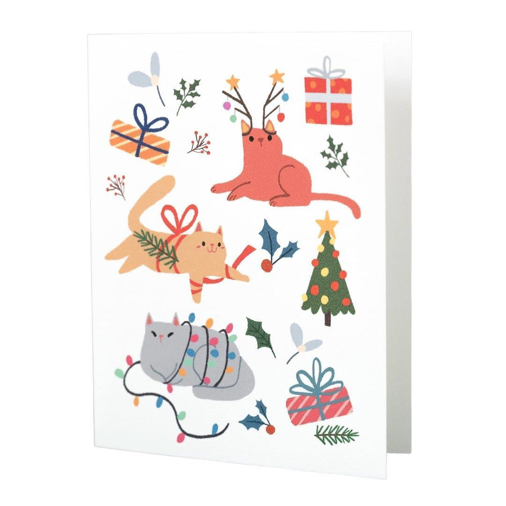 Card - Holiday - Cats of Christmas by Kayan Pepper Co.