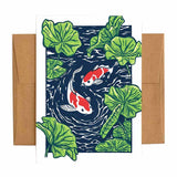 Card - All Occasion - Koi Pond by Lauren Nishizaki Designs, image 1 of 2