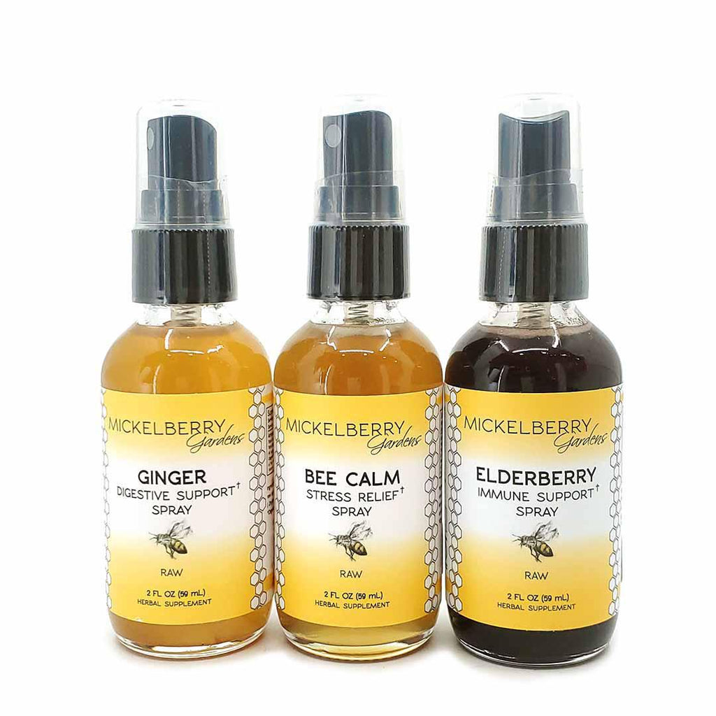 Herbal Honey Spray - Essential Gift Box (Set of 3) by Mickelberry Gardens