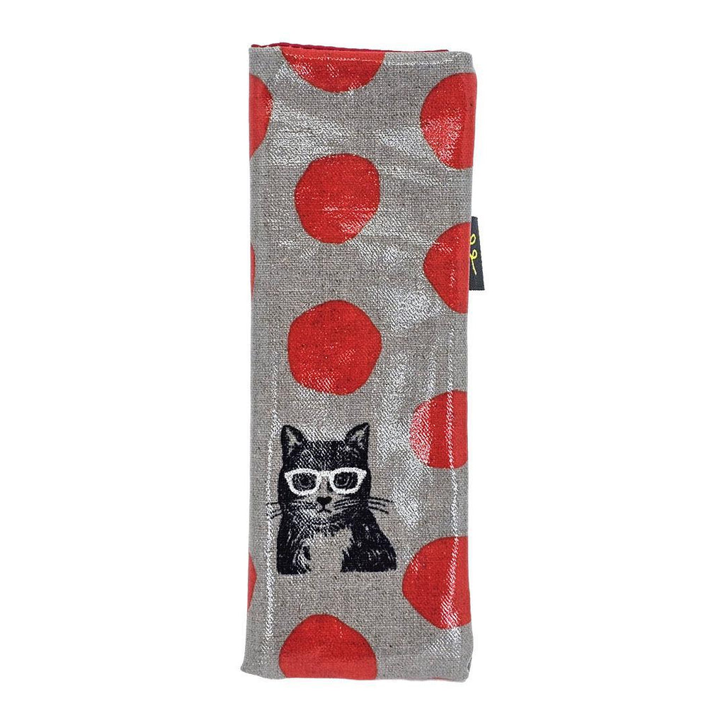 Glasses Case - Slim - Cats (Assorted) by Laarni and Tita