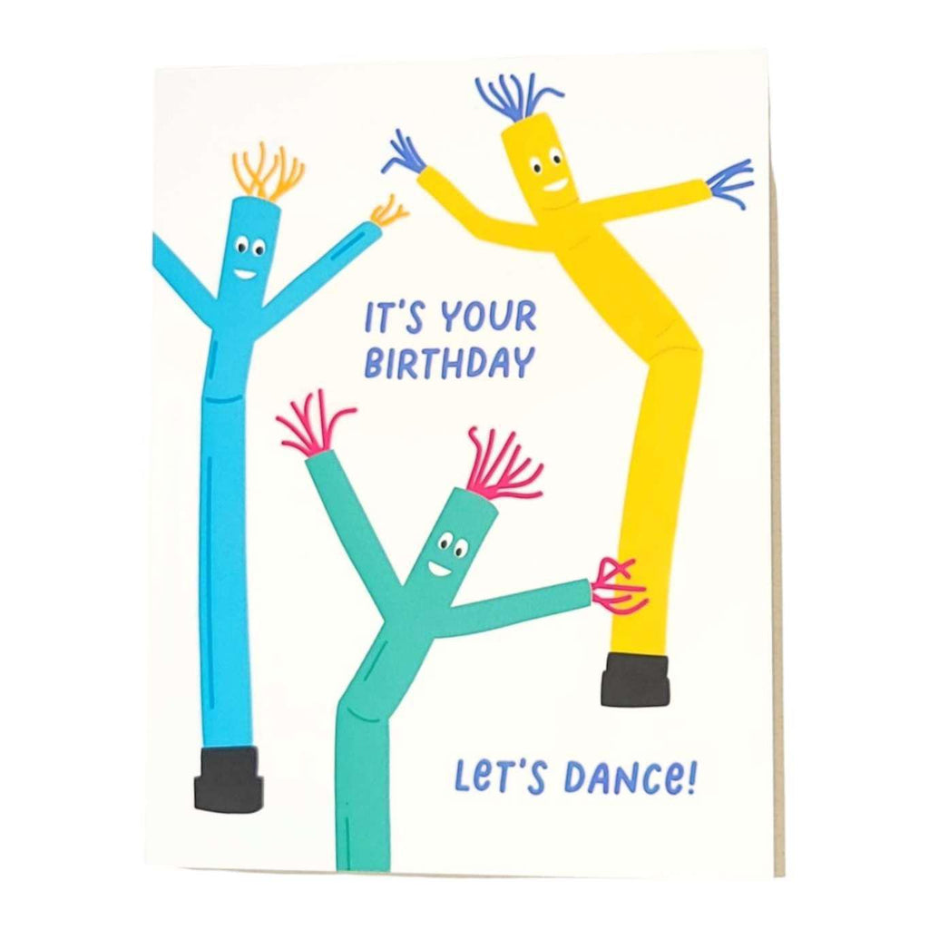 Card - Birthday - Air Dancer Let's Dance by Graphic Anthology