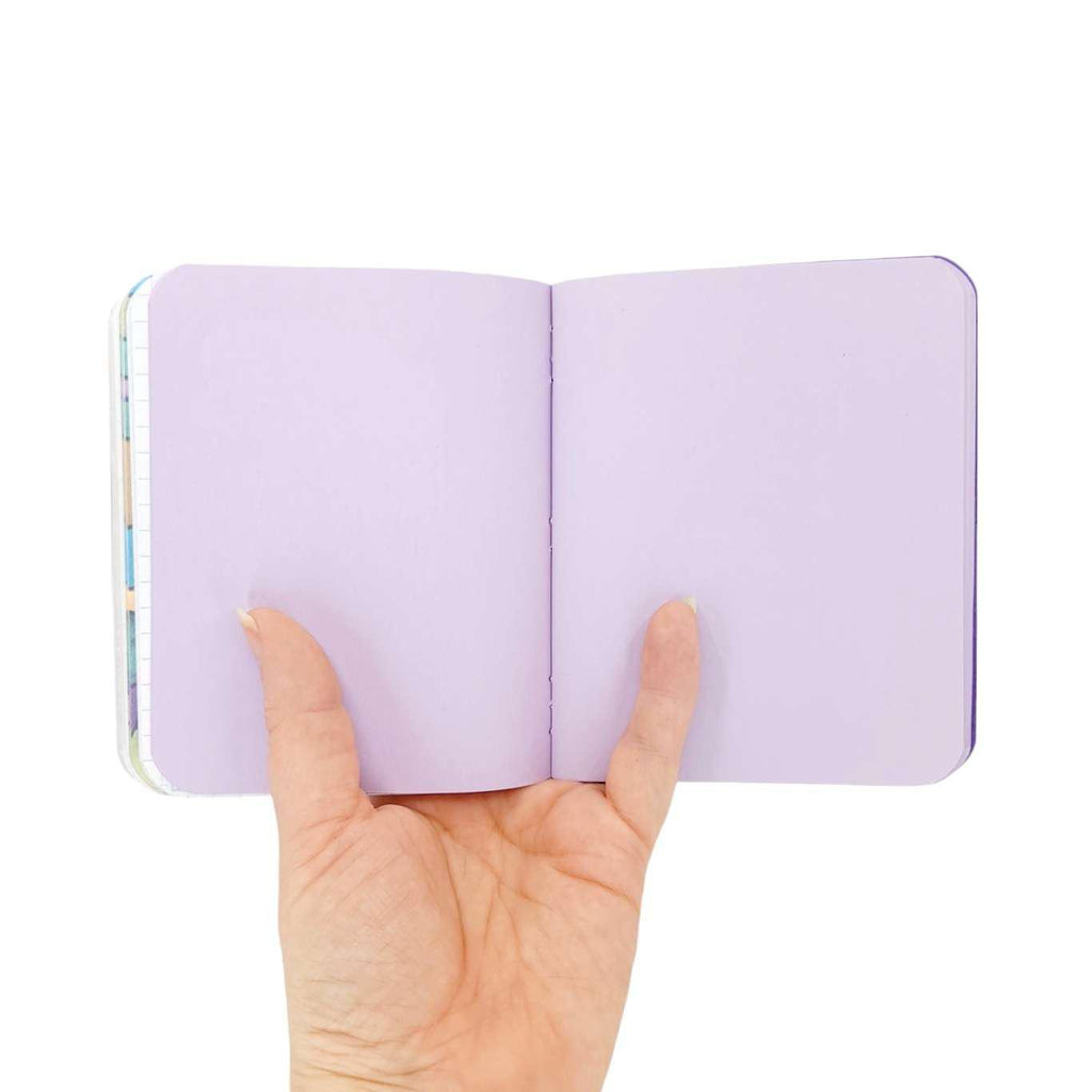 Journal - Purple Mixed Paper Notebook (Large or Small) by Original Brooks