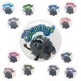 Button Magnet - 1.00in - Jimothy! (Assorted Colors) by The Handmade Showroom, image 1 of 6