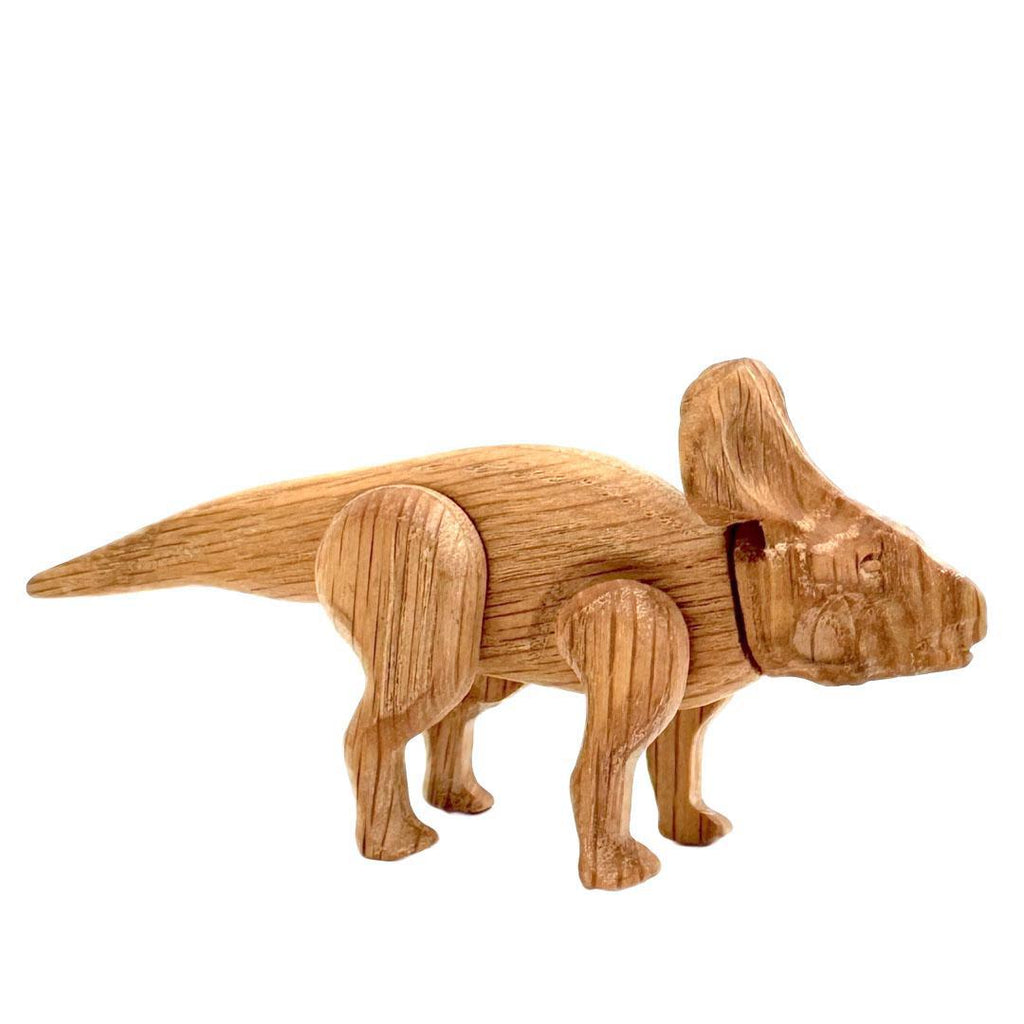 Wood Toy - Protoceratops Dinosaur with Magnetic Joints by The Serious Toy Company