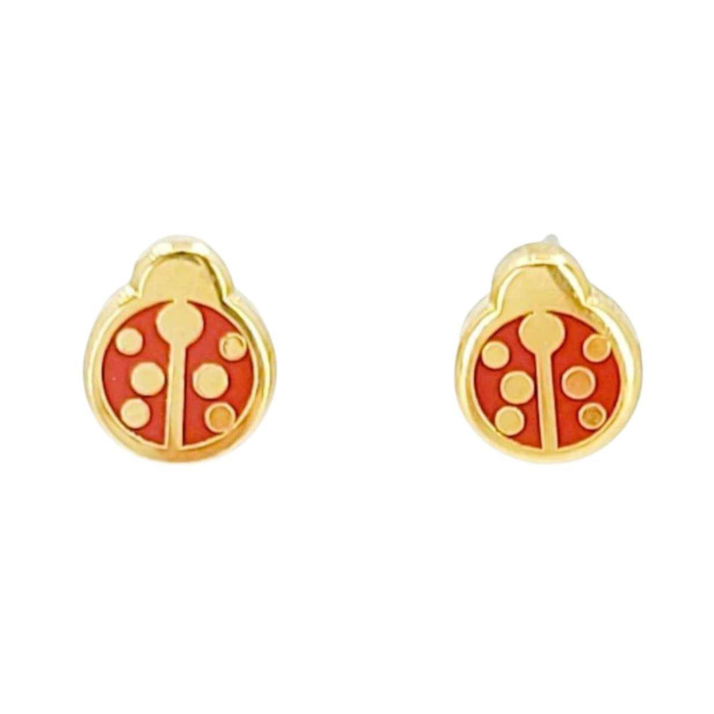 Earrings - Ladybug Studs by Hemleva