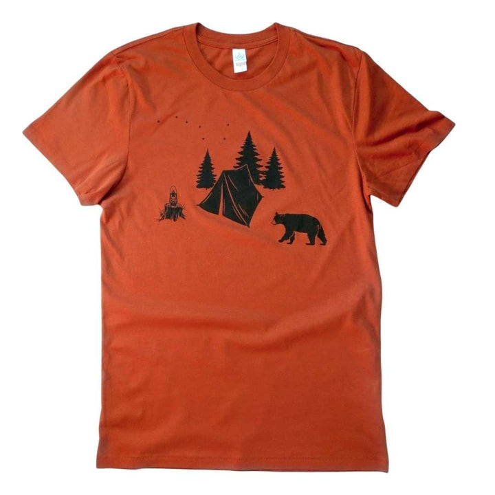 Short Sleeve - Orange Camping by Uzura - Last Chance