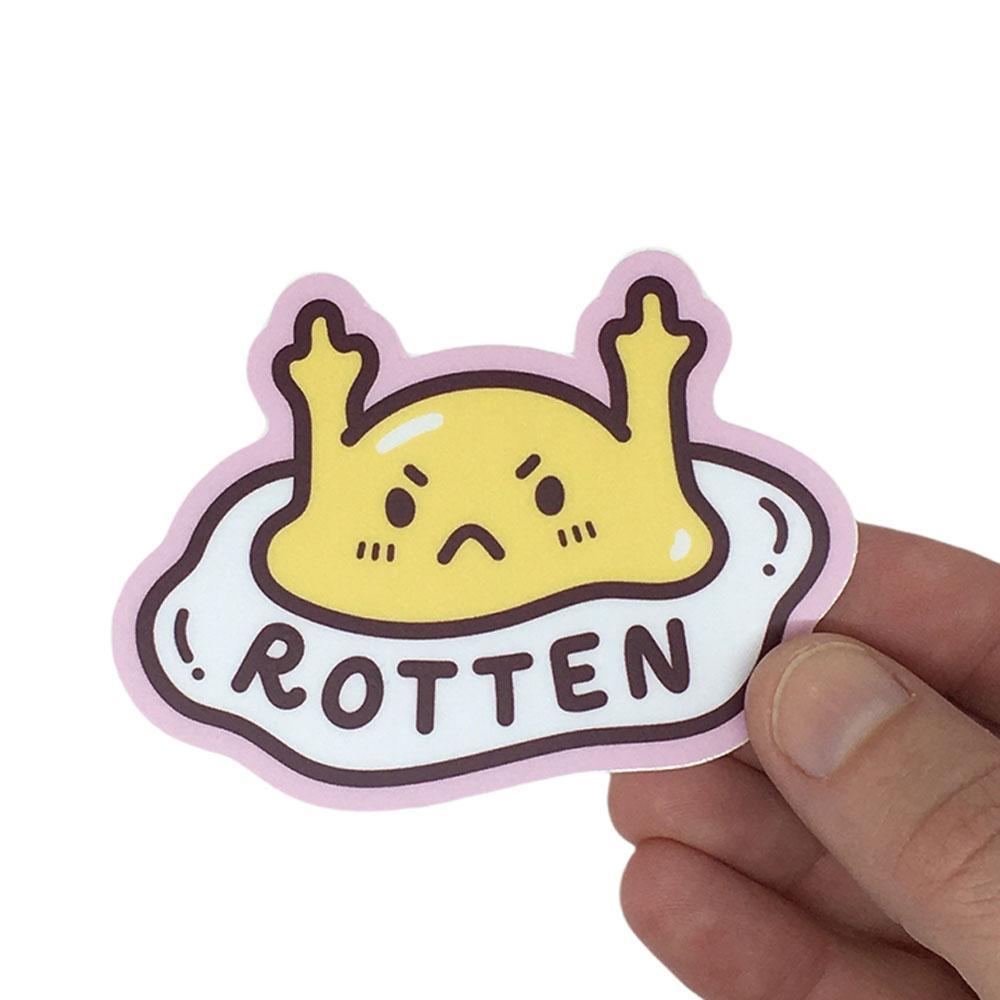Vinyl Stickers - Very Rotten Egg by Mis0 Happy