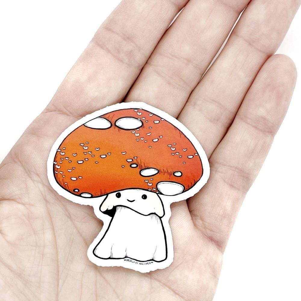 Sticker - Little Red (Mushroom) by World of Whimm