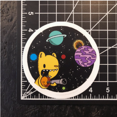 Sticker - Space by Everyday Balloons Print Shop