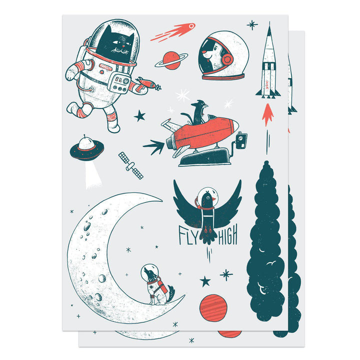 Temporary Tattoos - Space Ink Set by Factory 43