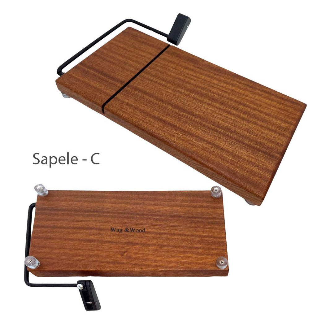 Cheese Slicer - Sapele Wood (Assorted) by Wag & Wood