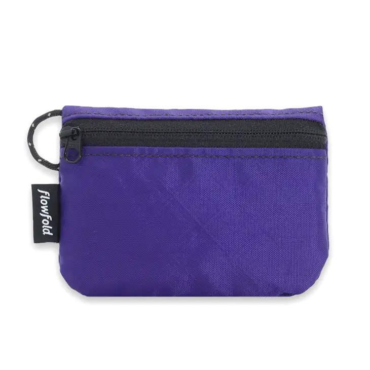 Zipper Pouch - Essentialist Utility Pouch (Purple) by Flowfold