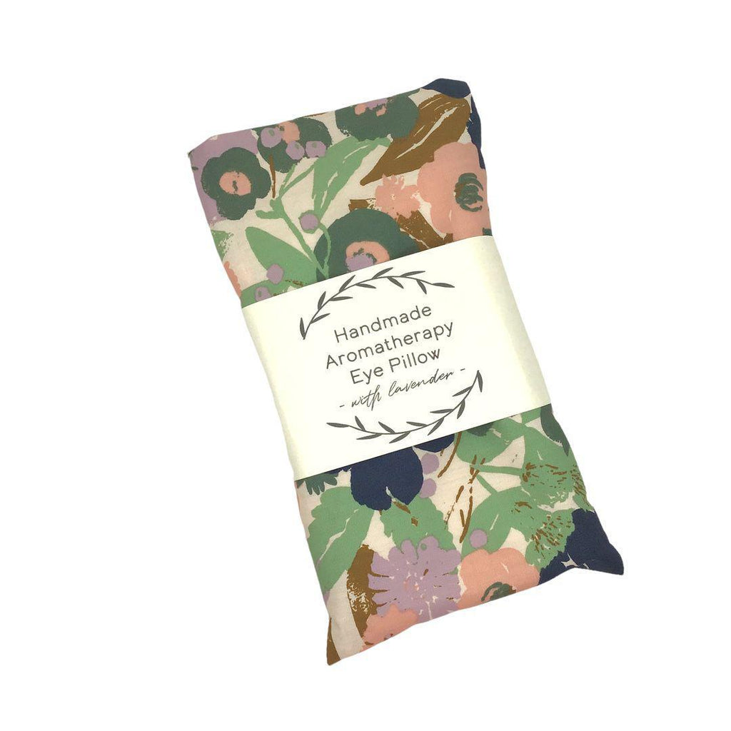 Eye Pillow -  Meadow Blooms (Lavender or Scent Free) by Two Birds Eco Shop