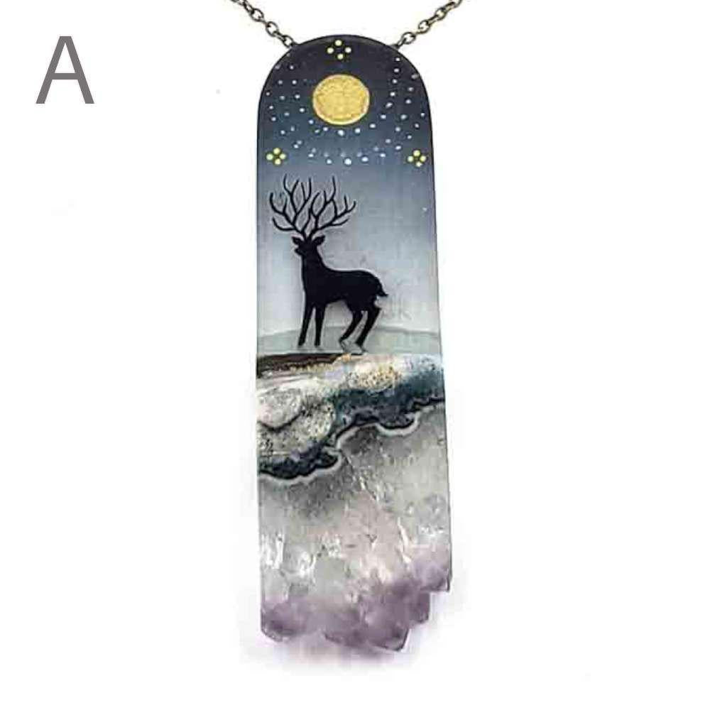 Necklace - Spirit Deer by Fernworks