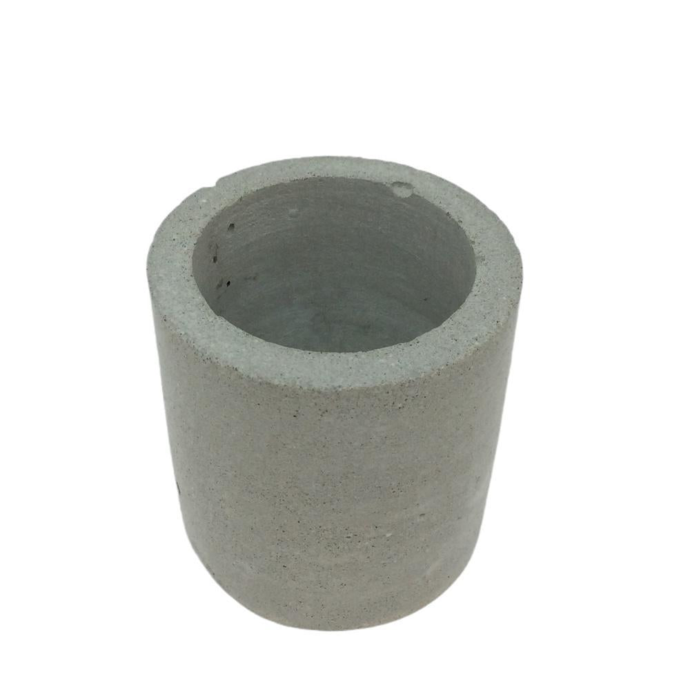Planter - Plain Concrete Cylinder by Studio Corbelle