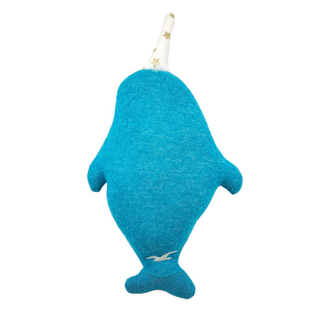 Plush - Narwhal with Ice Cream Treat by Happy Groundhog Studio