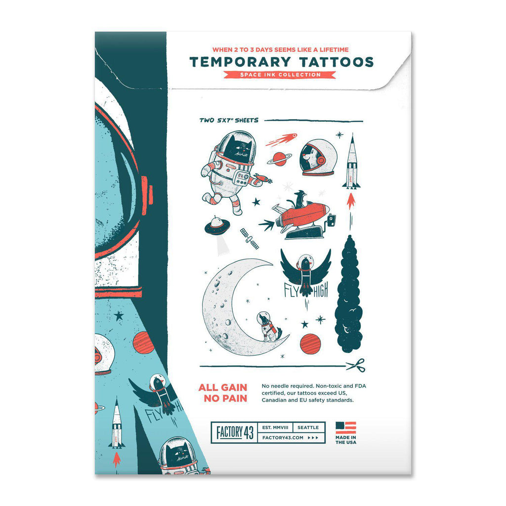 Temporary Tattoos - Space Ink Set by Factory 43