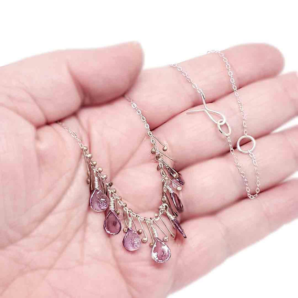 Necklace - Thicket Lilac Purple by Verso Jewelry