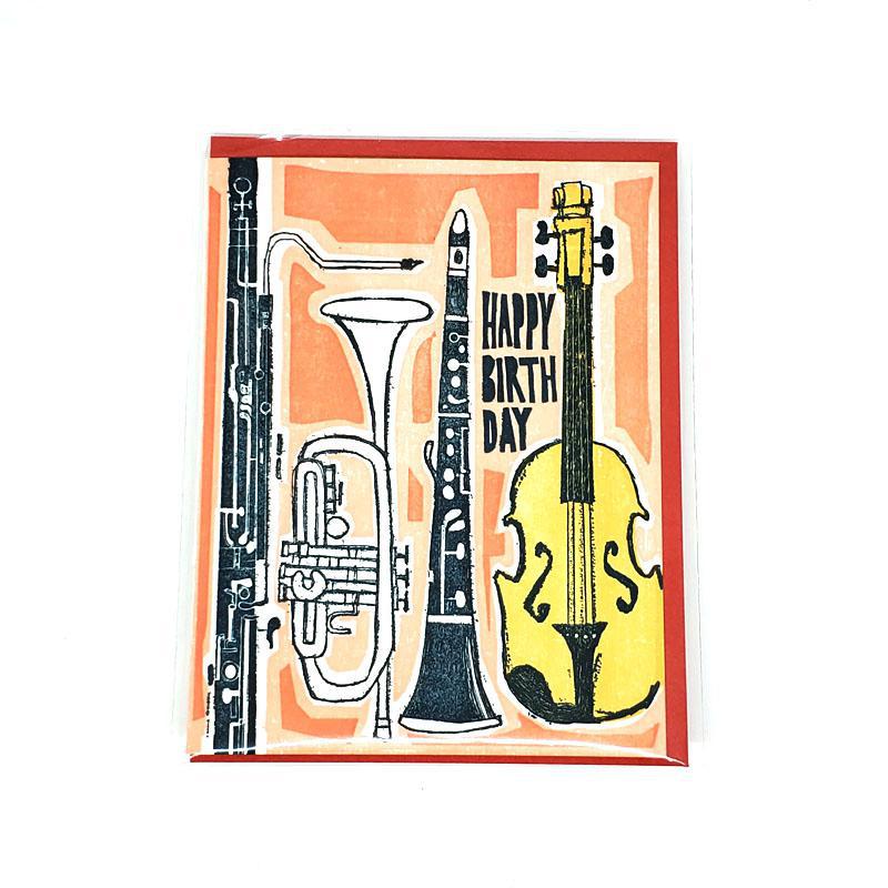 Card - Birthday - Music Happy Birthday by Ilee Papergoods