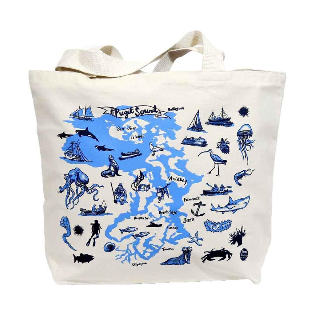 Tote - Puget Sound Natural Canvas by Oliotto