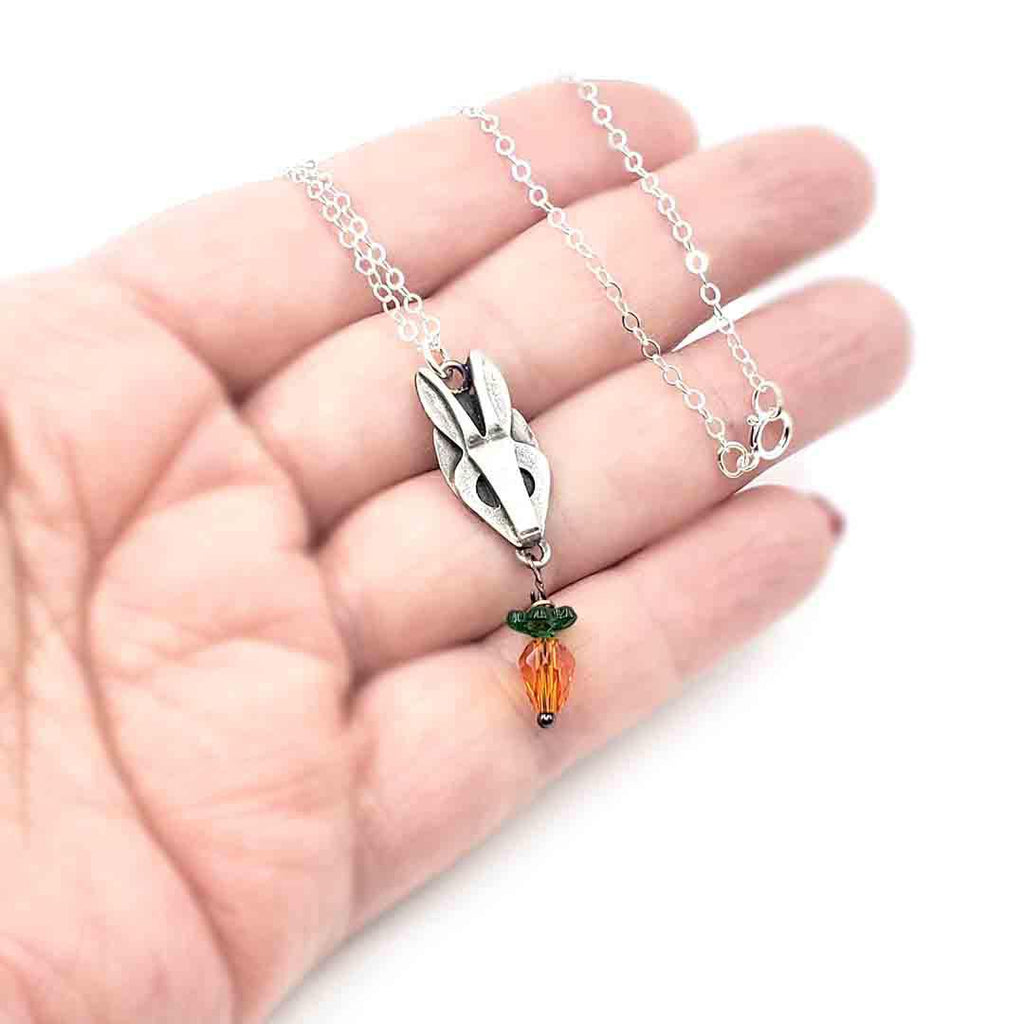 Necklace - Bunny (Sterling Silver) by Chickenscratch