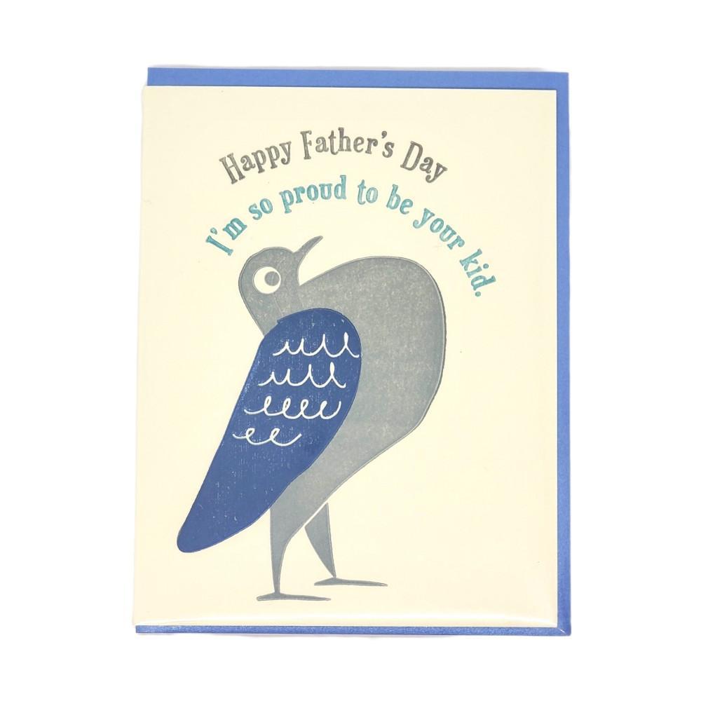Card - Father's Day - Pigeon Proud by Ilee Papergoods
