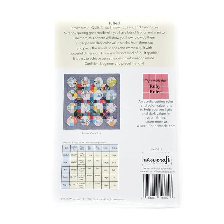 Pattern - Tufted Quilt by Wise Craft