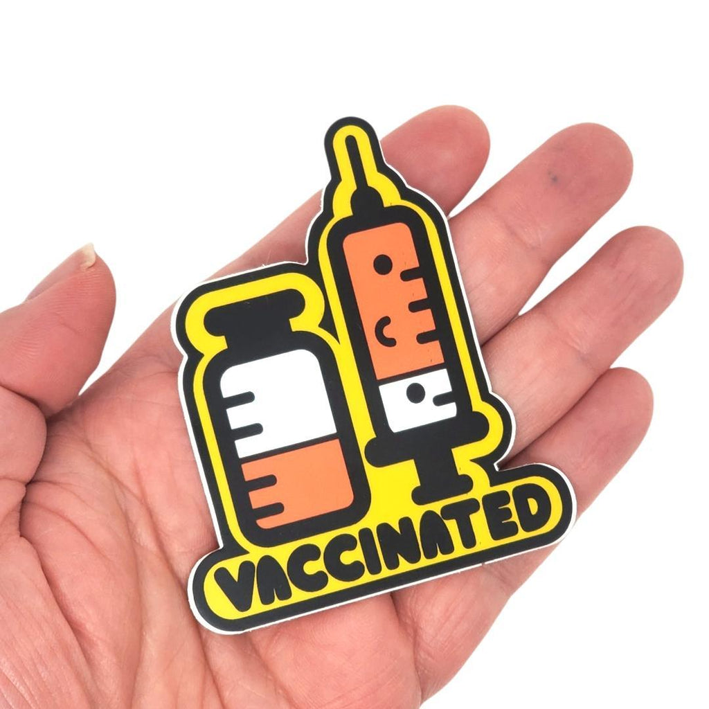 Sticker Vinyl - Vaccinated by Mochi Kids