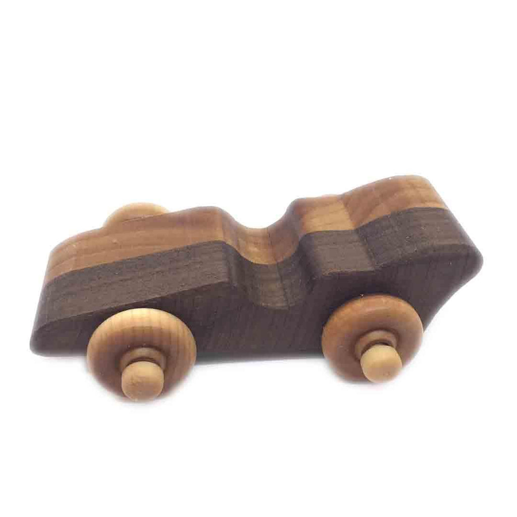 Wooden Toy - Small Formula One Racer by Baldwin Toy Co.
