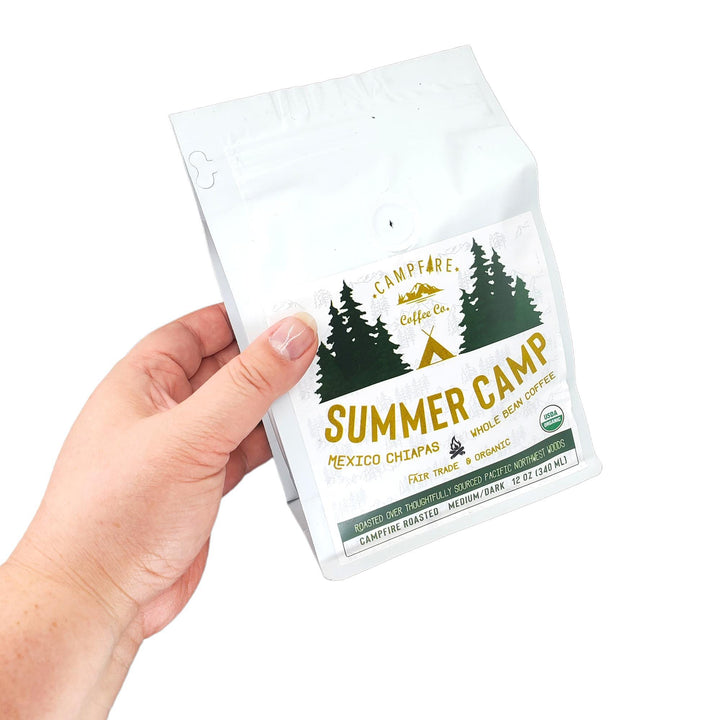 Coffee Beans - Summer Camp - Mexico Chiapas in Medium Dark Roast by Campfire Coffee Co.