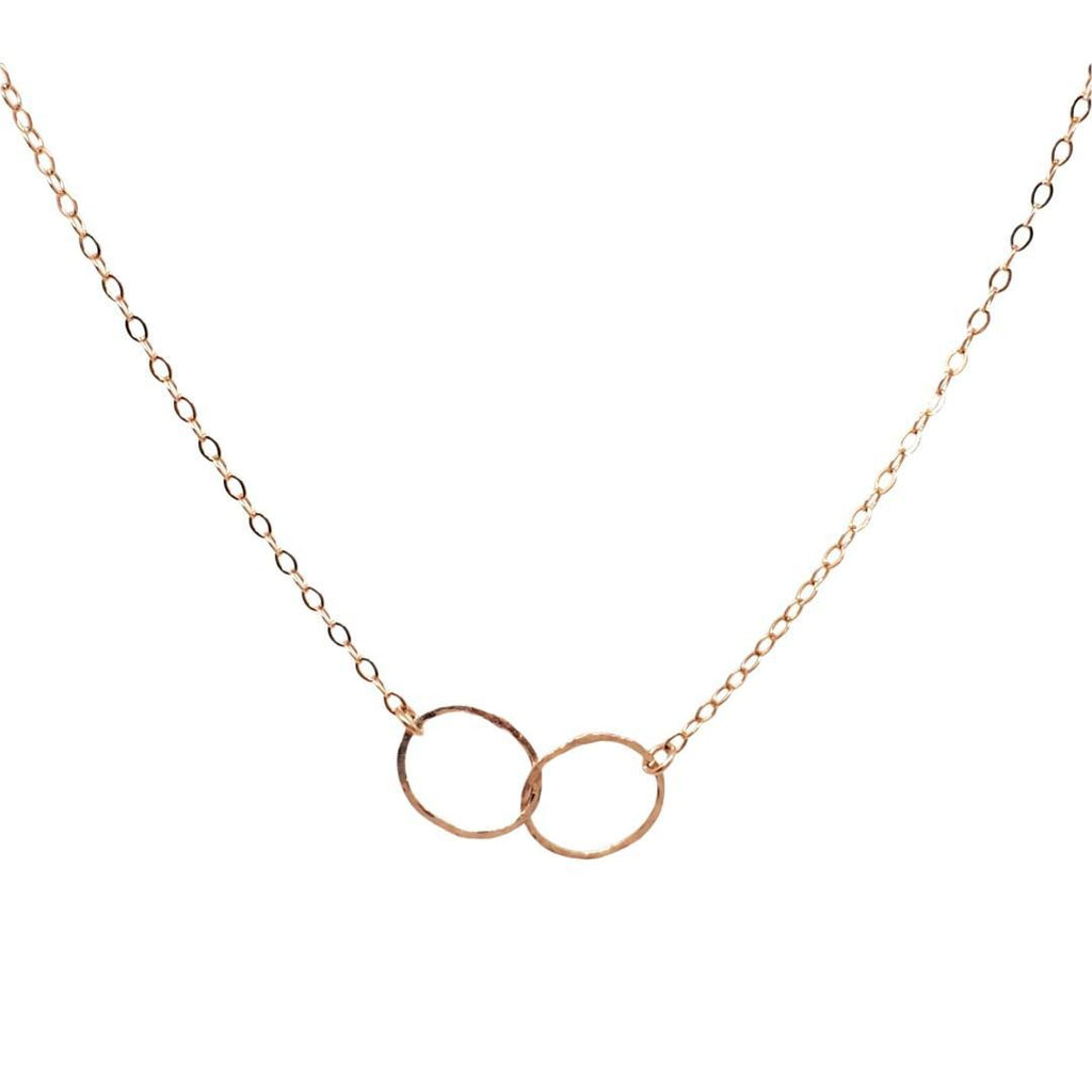 Necklace - Infinity Rose Gold-fill by Foamy Wader