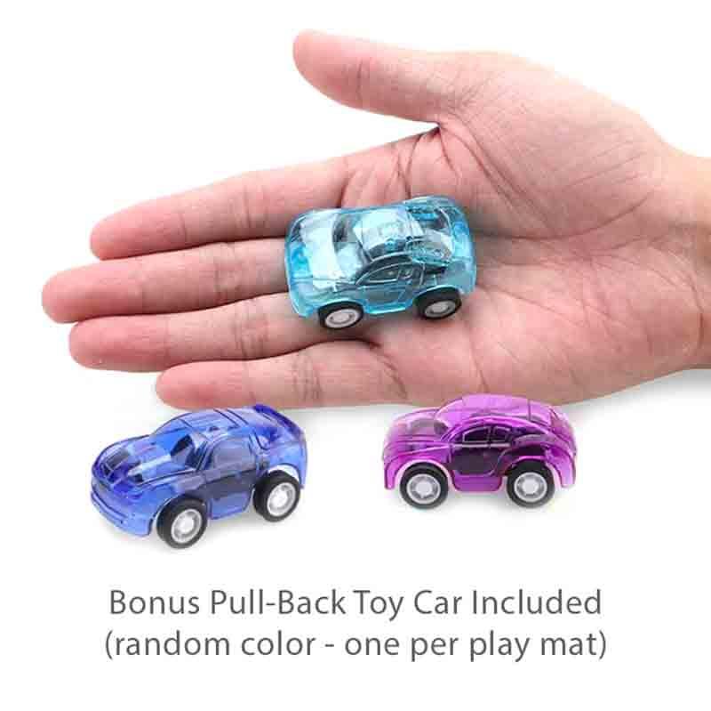Playmat - Car Storage Play Mat with Toy Car by So Handmade