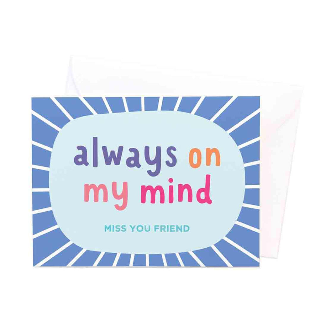 Card - Love & Friends - Always On My Mind by Graphic Anthology