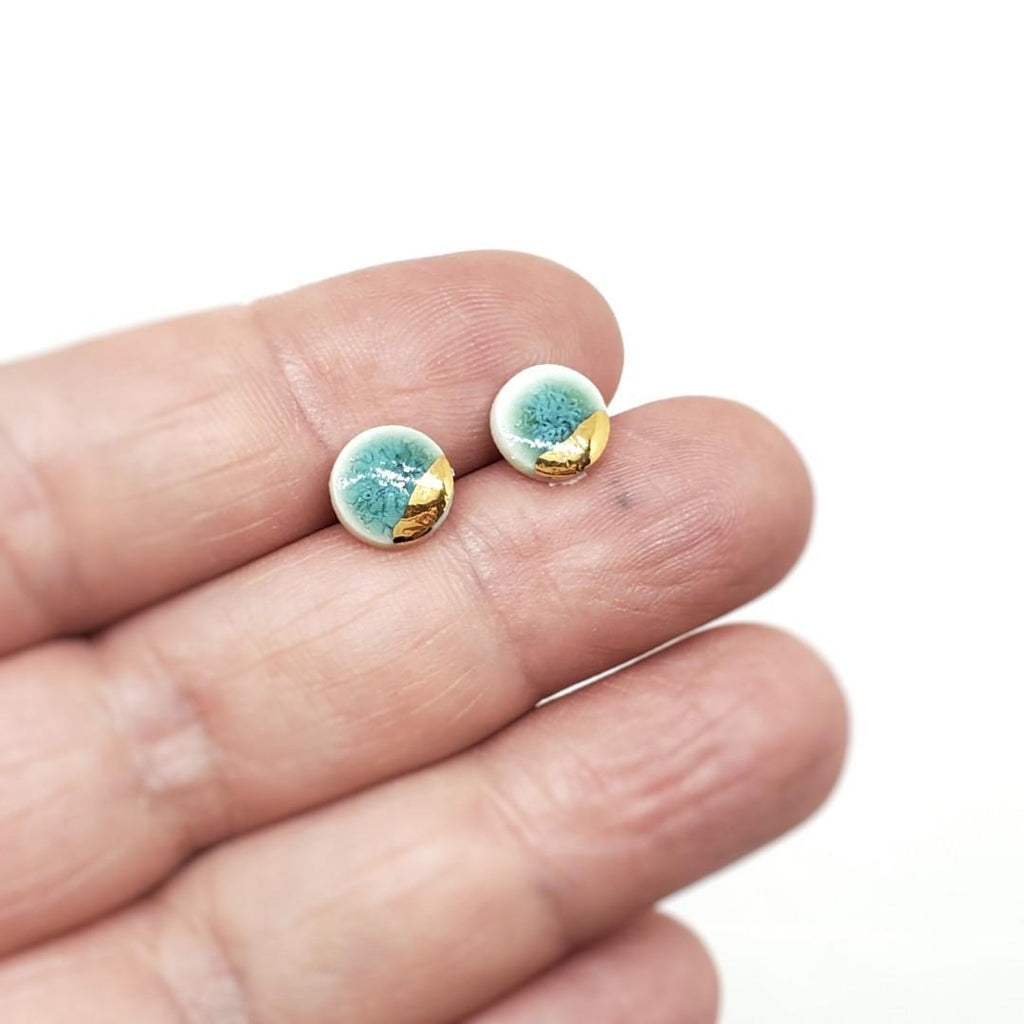 Earrings – Studs – Lanikai Circle by Almeda Jewelry