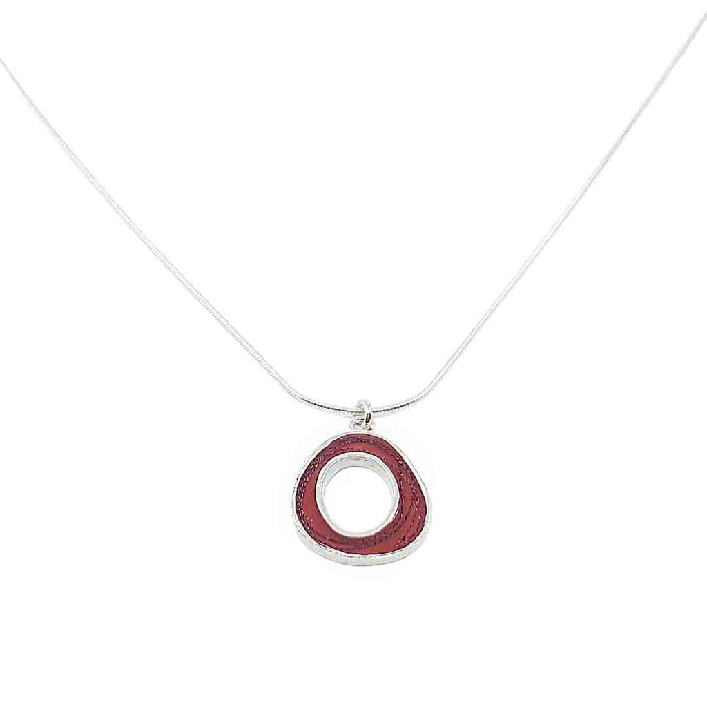 Necklace - Nest (Red) by Happy Art Studio