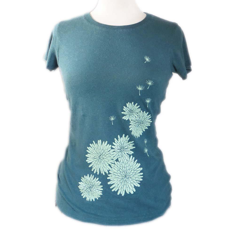 Short Sleeve - Dandelion Green Hemp and Organic Cotton by Uzura