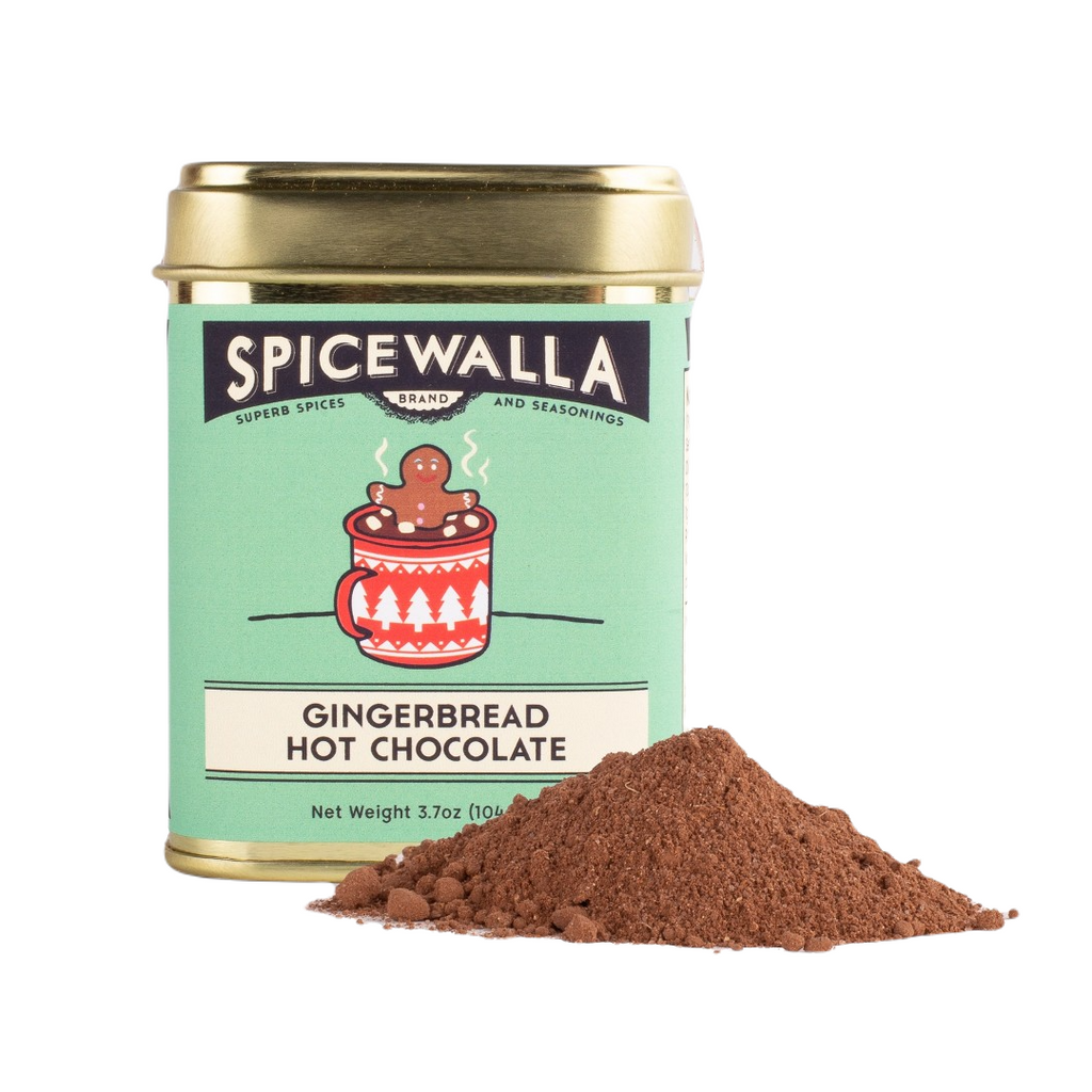 Single Tin - Gingerbread Hot Chocolate 3.7 oz by Spicewalla