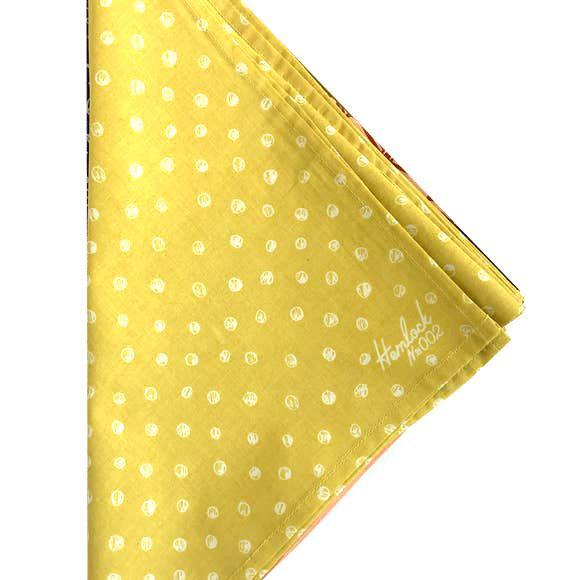 Bandana - Ellis in Mustard Yellow (Discontinued Design) by Hemlock Goods