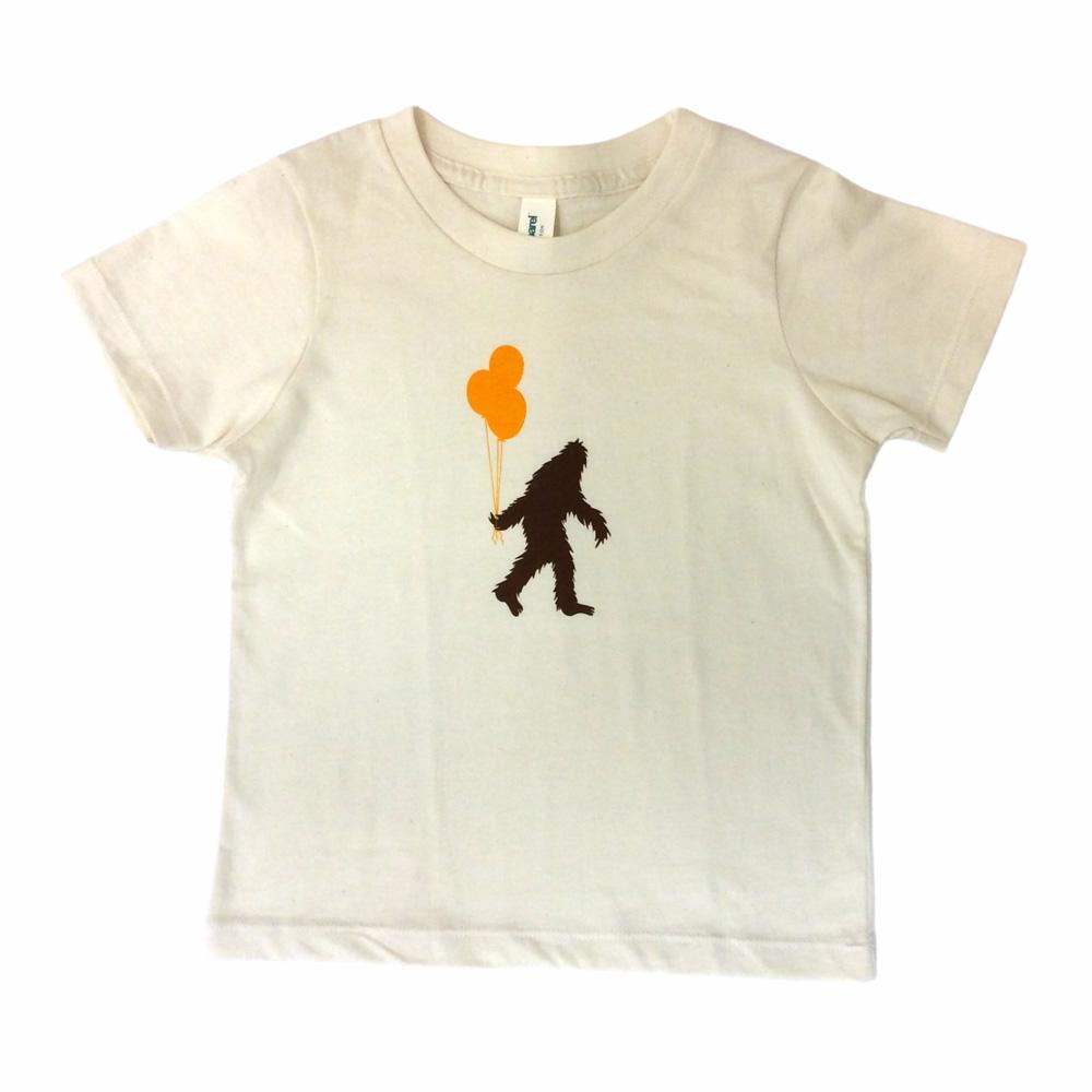 Kids Tee - Sasquatch Balloons by Orange Twist