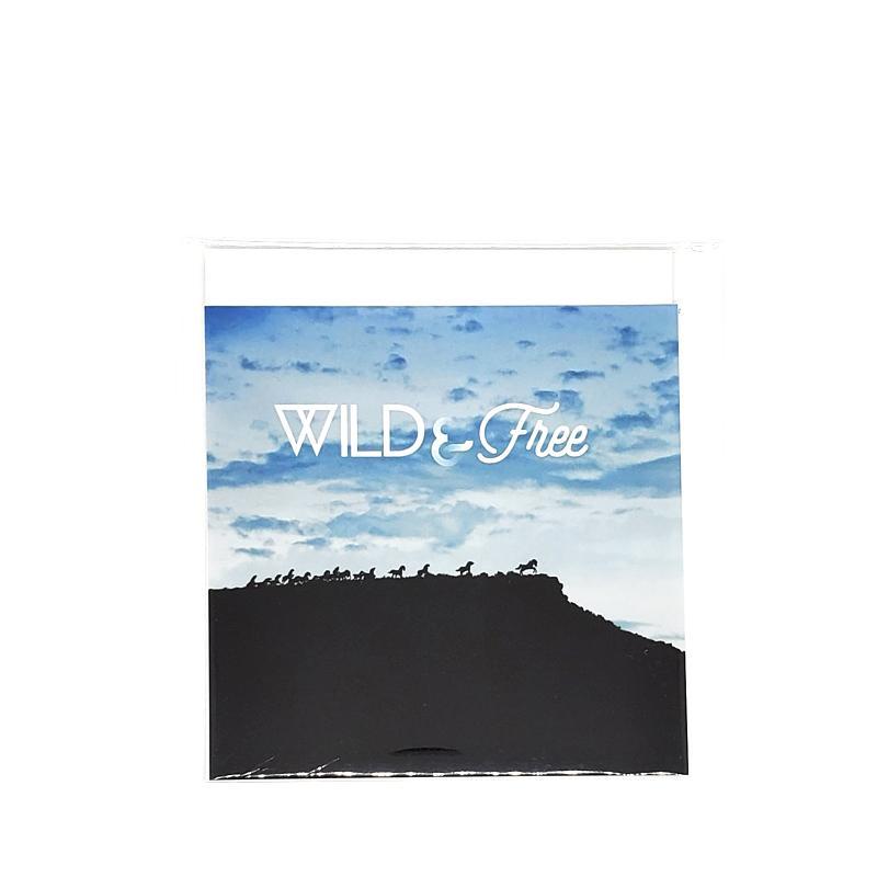 Art Print - 4x4 - Wild & Free (Wild Horses Monument) by Michaela Rose