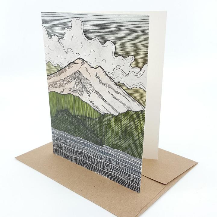 Card - Mt Baker by Red Umbrella Designs