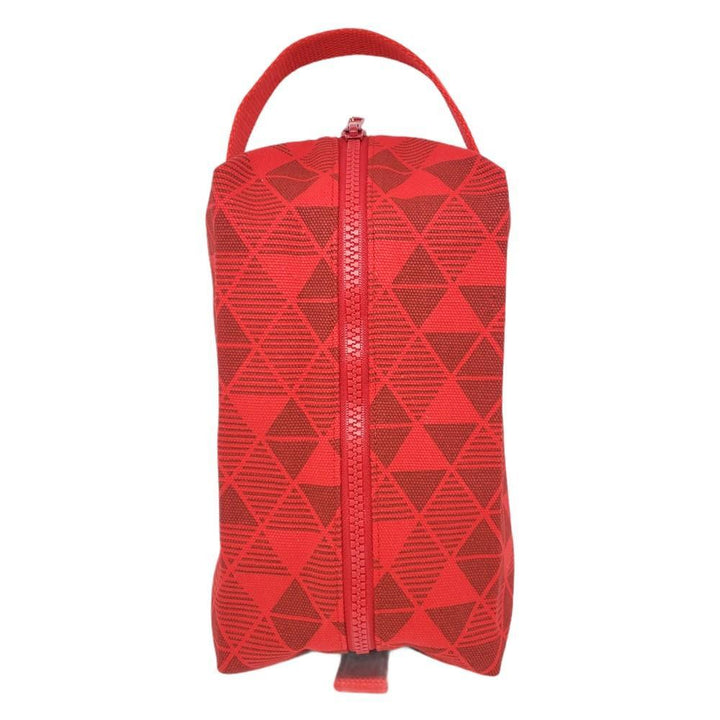 Box Zip - Dopp Kit (Red Pyramid) by Lady Alamo